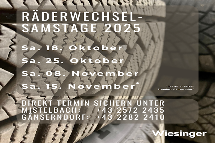 RäderwechselSamstage2025