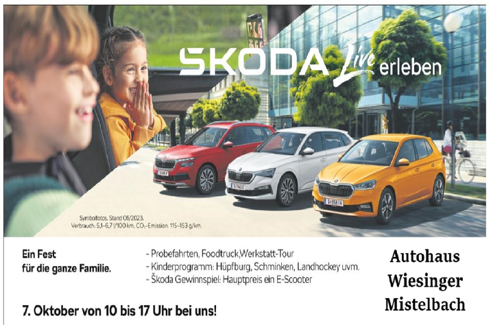 Skoda Live erleben 2023